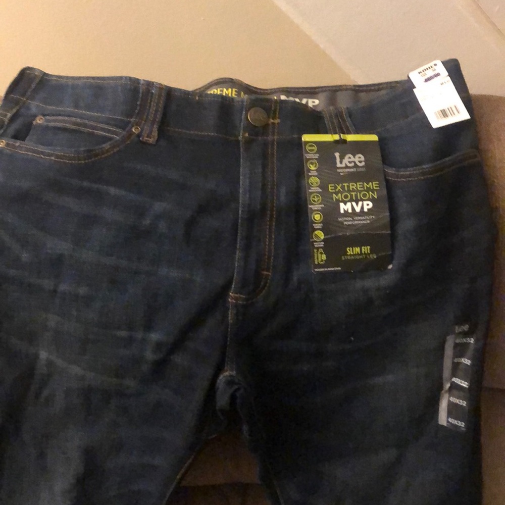 Lee straight leg slim fit